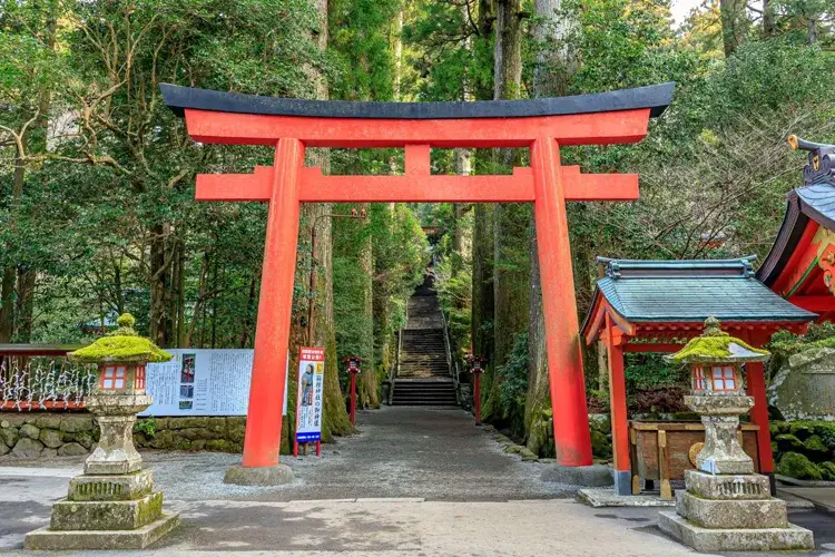 Hakone Shrine's main building