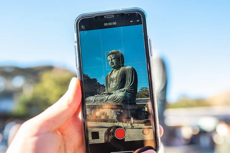 take a photo of the Great Buddha