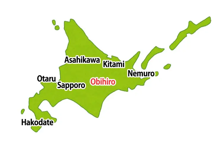 Hokkaido Map