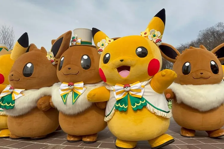 Let's Go Pikachu & Eevee Bubble Carnival at Pokepark Kanton